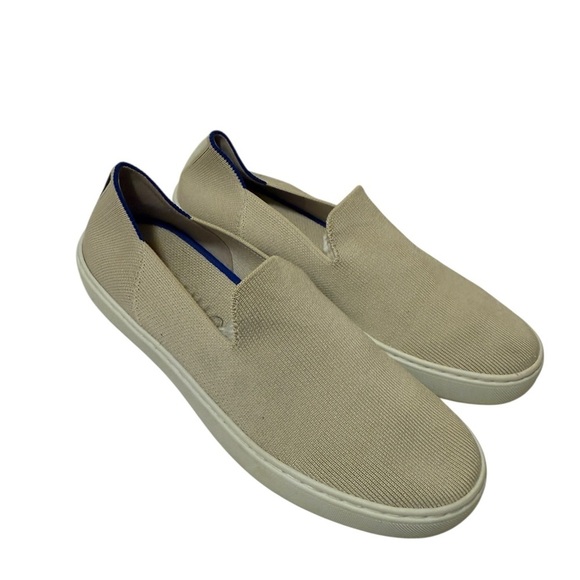 ROTHY'S Tan Slip-On Shoes cream color in great conditions very clean. - Picture 6 of 10